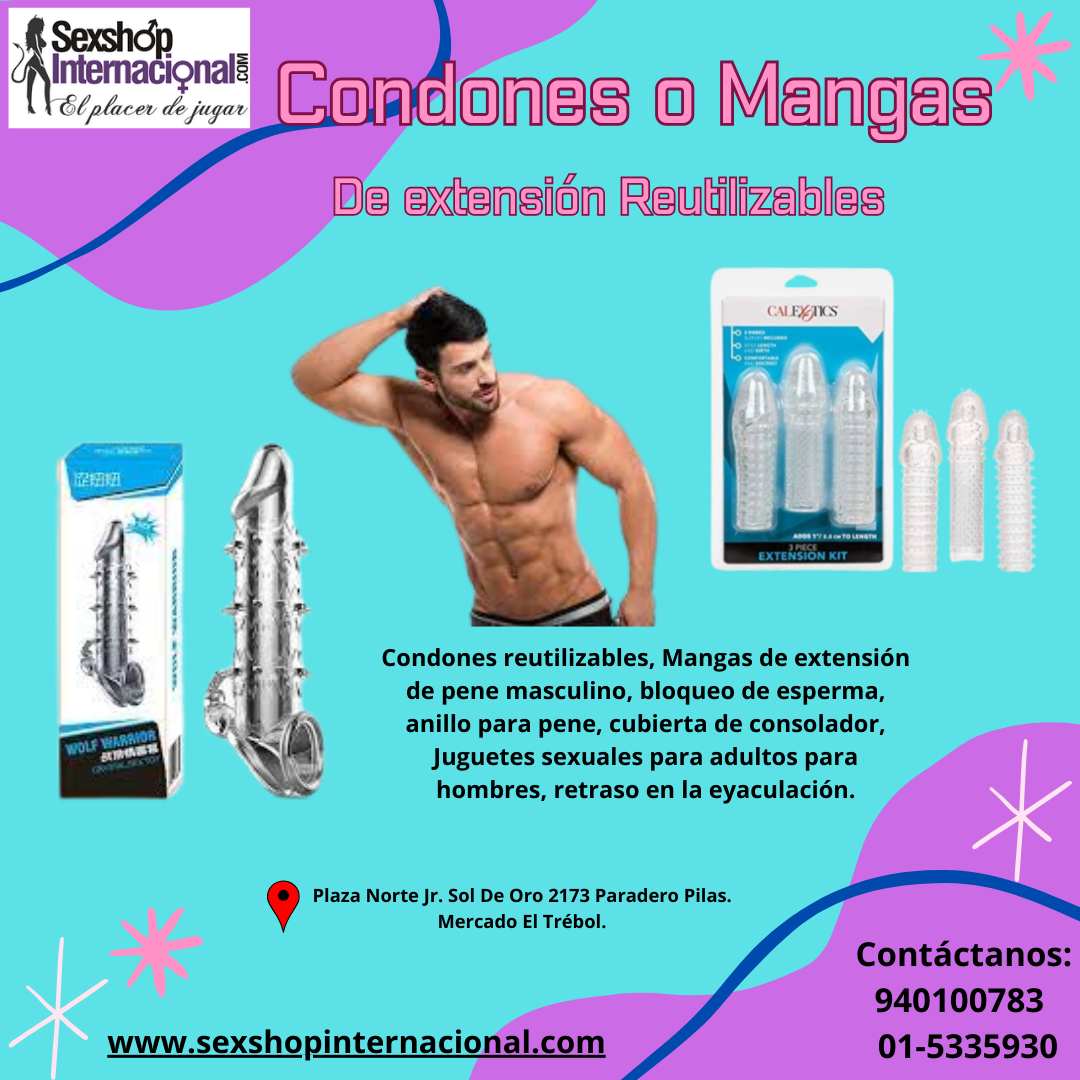 Mangas O extensión de pene masculino